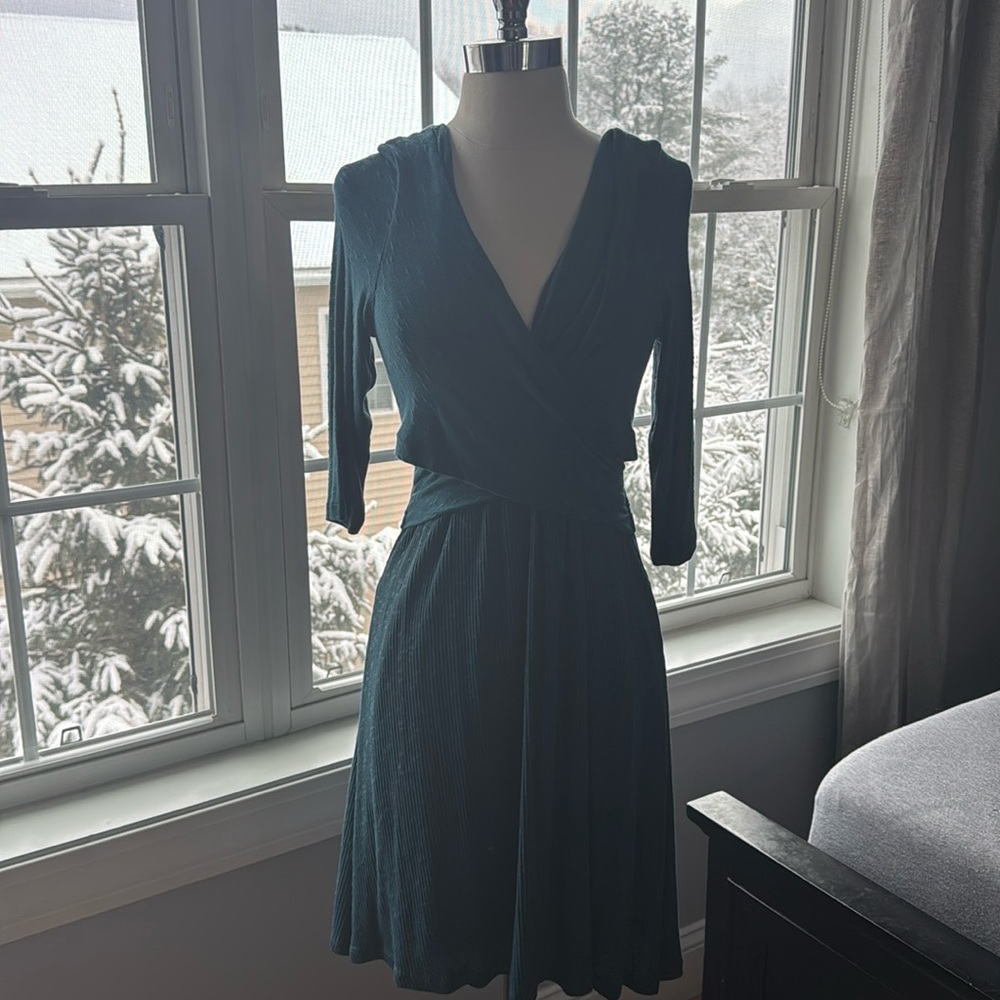 Anthropologie Dress Size Medium Blue